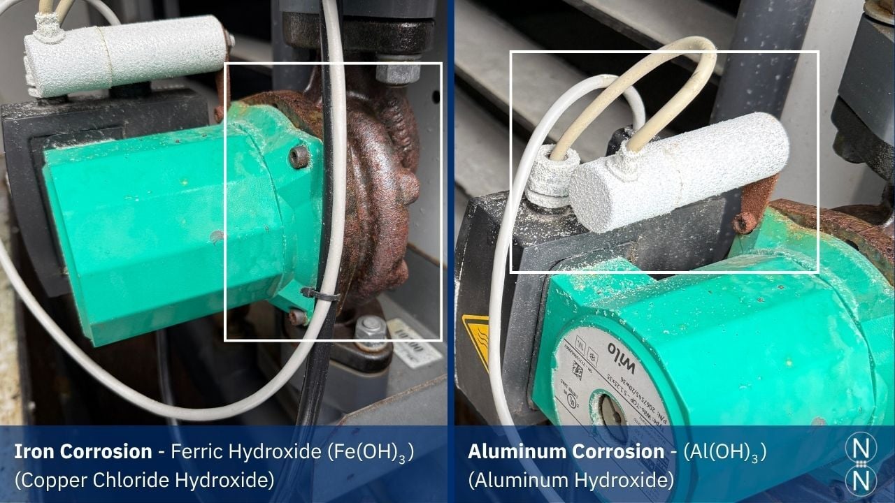 pool dehumidifier corrosion, aluminum corrosion, aluminum hydroxide
