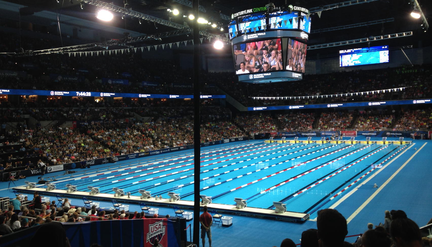 LCM, long course meters, long course pool, olympic size pool, olympic trials swimming