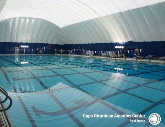 indoor pool bubble, inflatable pool dome, pool bubble, air quality in bubble pool