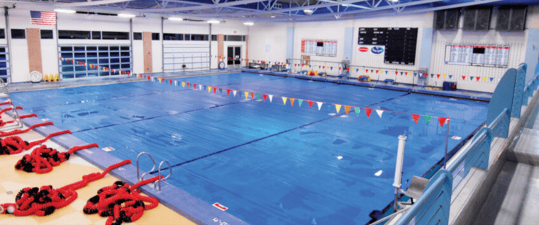 spectrum pool cover, indoor pool cover, indoor pool cover and energy savings, pool cover evaporation